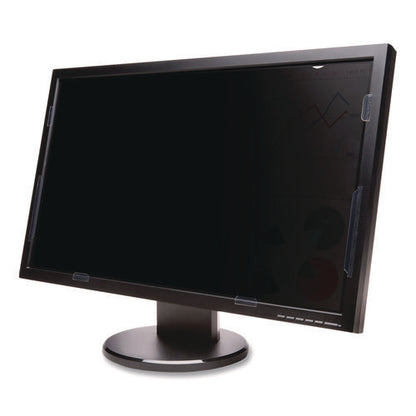 Anti-glare Reversible Privacy Screen For 24" Widescreen Flat Panel Monitor, 16:9 Aspect Ratio