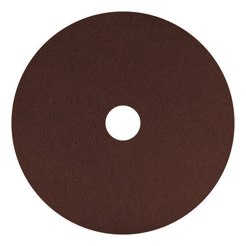 Ecoprep Epp Specialty Pads, 15" Diameter, Maroon, 10/carton