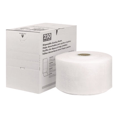 Trapeze Disposable Dusting Sheets, 5" X 6", 250 Sheets/roll