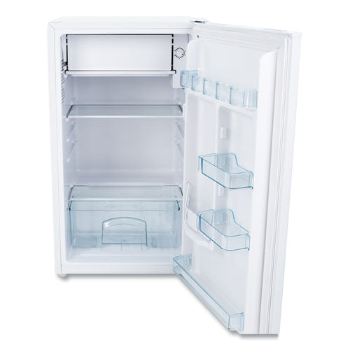 3.3 Cu.ft Refrigerator With Chiller Compartment, White