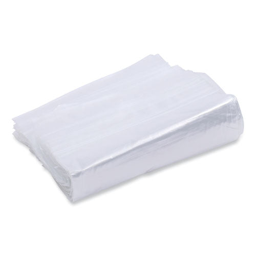 Reclosable Food Storage Bags, Sandwich, 1.15 Mil, 6.5" X 5.89", Clear, 500/box