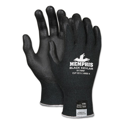 Kevlar Gloves 9178nf, Kevlar/nitrile Foam, Black, X-large
