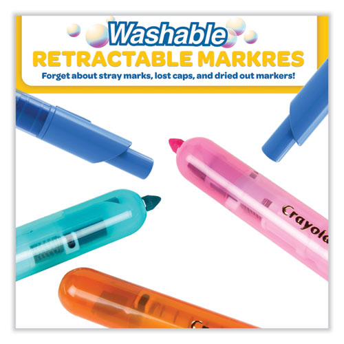 Retractable markers