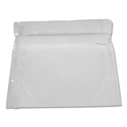 Disposable Face Shield, 13 X 10, Clear, 100/carton