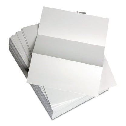 Custom Cut-sheet Copy Paper, 92 Bright, Micro-perforated Every 3.66", 24 Lb Bond Weight, 8.5 X 11, White, 500/ream