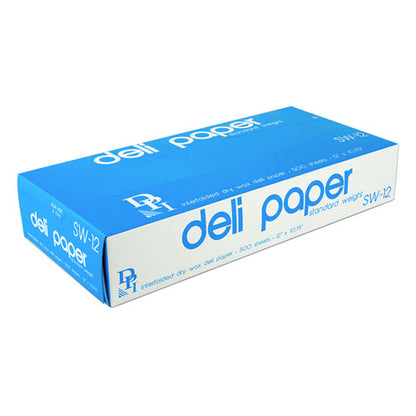Interfolded Deli Sheets, 10.75 X 12, Standard Weight, 500 Sheets/box, 12 Boxes/carton