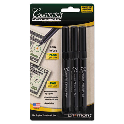 Smart Money Counterfeit Bill Detector Pen, U.s. Currency, 3/pack