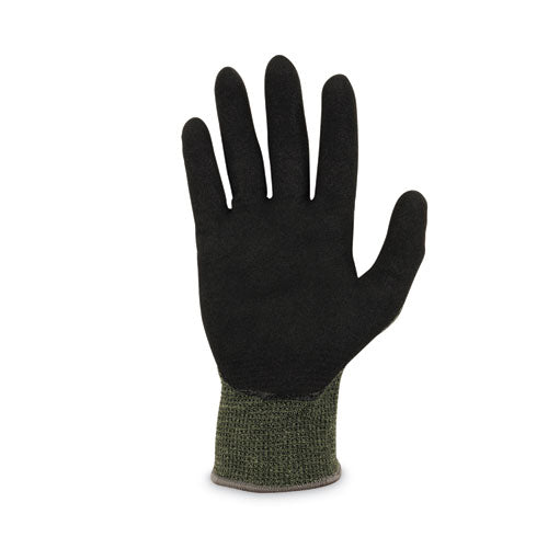 Proflex 7042 Ansi A4 Nitrile-coated Cr Gloves, Green, X-large, Pair