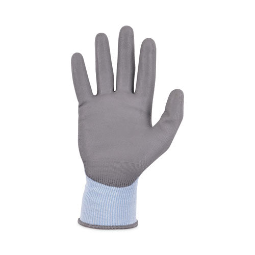 Proflex 7025 Ansi A2 Pu Coated Cr Gloves, Blue, X-large, Pair