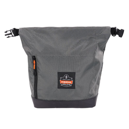 Arsenal 5186 Full Respirator Bag With Roll Top Closure, 7.5 X 13.5 X 13.5, Gray