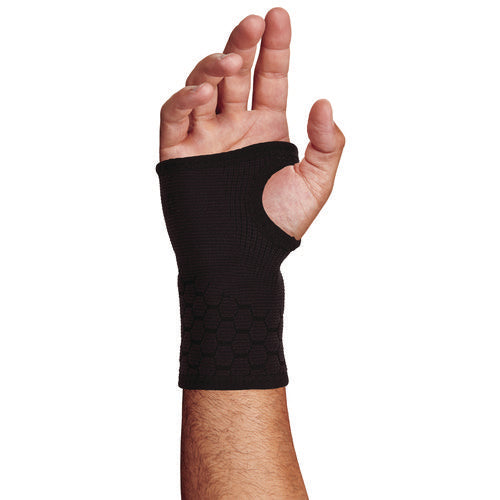 Proflex 660 Wrist Support Sleeve, Medium, Fits Left Hand/right Hand, Black