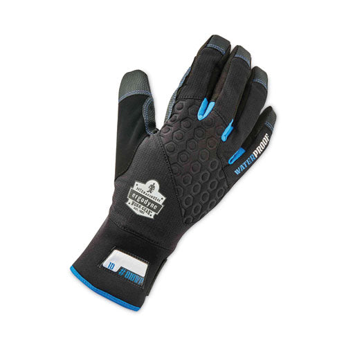 Proflex 818wp Thermal Wp Gloves With Tena-grip, Black Small, Pair