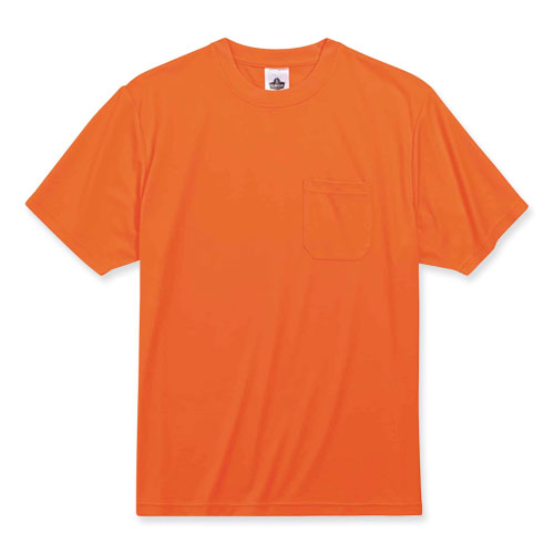 Glowear 8089 Non-certified Hi-vis T-shirt, Polyester, Medium, Orange