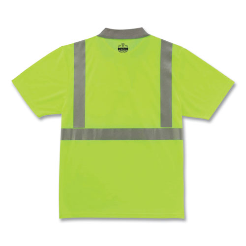 Glowear 8295 Class 2 Hi-vis Polo Shirt, Small, Lime