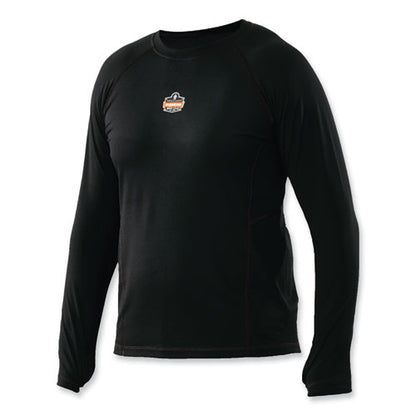 N-ferno 6435 Midweight Long Sleeve Base Layer Shirt, Medium, Black