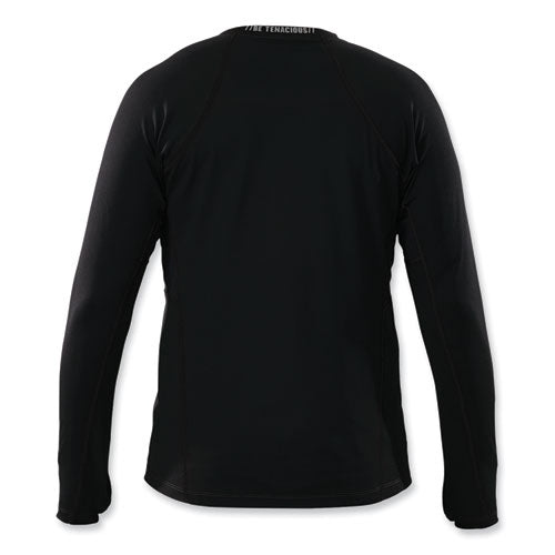 N-ferno 6435 Midweight Long Sleeve Base Layer Shirt, Medium, Black