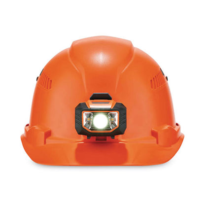 Skullerz 8972led Class C Hard Hat Cap Style With Led Light, Orange