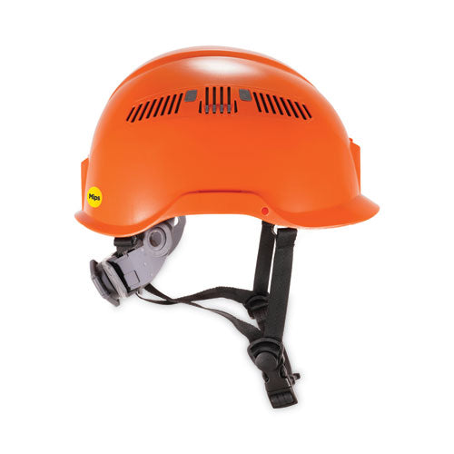 Skullerz 8975-mips Class C Safety Helmet With Mips Elevate Ratchet Suspension, Orange