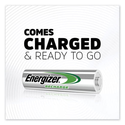Nimh Rechargeable Aa Batteries, 1.2 V, 4/pack