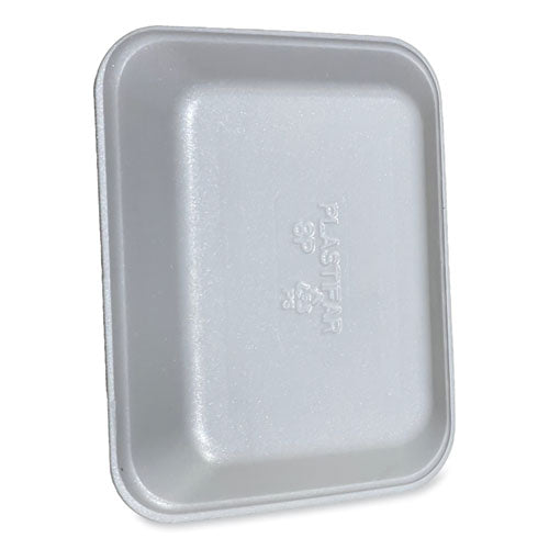 Meat Trays, #8p, 10.8 X 8.82 X 1.5, White, 200/carton