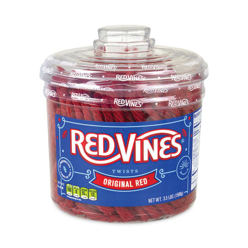 Original Red Twists, 3.5 Lb Tub