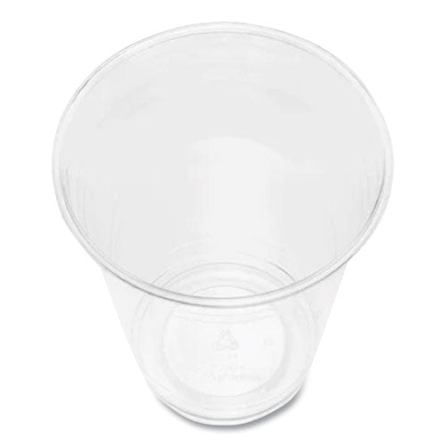Pet Plastic Cups, 16 Oz, Clear, 1,000/carton