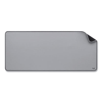 Studio Series Polyester Desk Mat, 27.5 X 11.8, Mid Gray