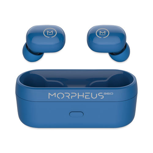 Spire True Wireless Earbuds Bluetooth In-ear Headphones With Microphone, Island Blue