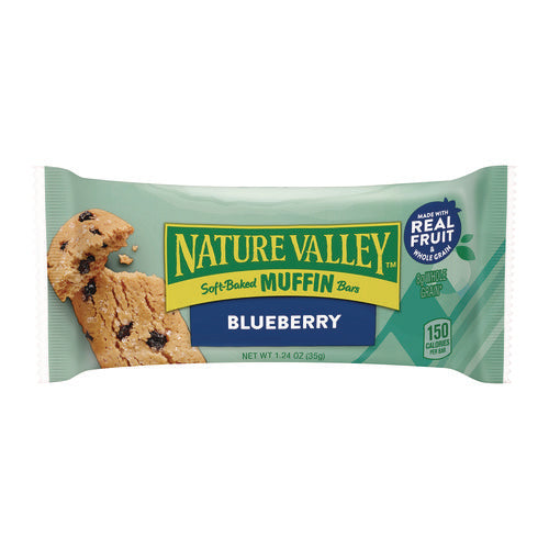 Blueberry Soft-baked Muffin Bar, 1.24 Oz Bar, 12/box