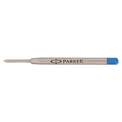 Refill For Parker Ballpoint Pens, Fine Conical Tip, Blue Ink