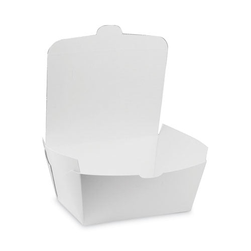 Earthchoice Onebox Paper Box, 66 Oz, 6.5 X 4.5 X 3.25, White, 160/carton