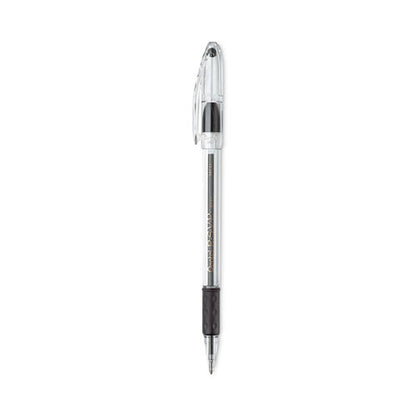 R.s.v.p. Ballpoint Pen Value Pack, Stick, Medium 1 Mm, Black Ink, Clear/black Barrel, 24/pack