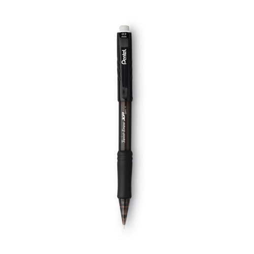 Twist-erase Express Mechanical Pencil, 0.5 Mm, Hb (#2), Black Lead, Black Barrel, Dozen