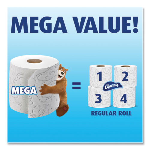 Ultra Soft Bathroom Tissue, Mega Roll, Septic Safe, 2-ply, White, 244 Sheets/roll, 30 Rolls/pack