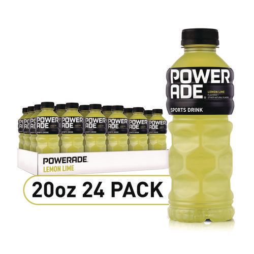 Sports Drink, Lemon Lime, 20 Oz Bottle, 24/pack