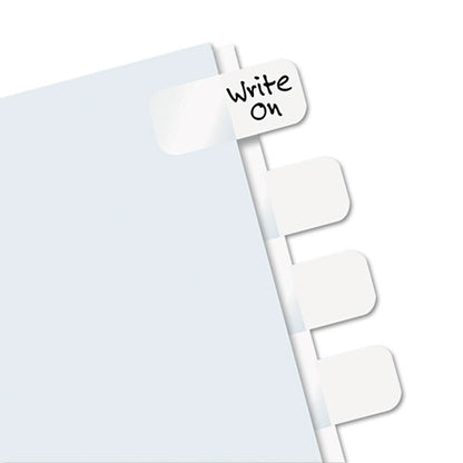 Legal Index Tabs, Customizable: Handwrite Only, 1/5-cut, White, 1" Wide, 416/pack