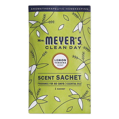 Clean Day Scent Sachets, Lemon Verbena, 0.05 Lbs Sachet, 18/carton