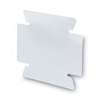 Viewables Hanging Folder Tabs And Labels, Quick-fold Tabs With Labels, 1/3-cut, White, 3.5" Wide, 45/pack