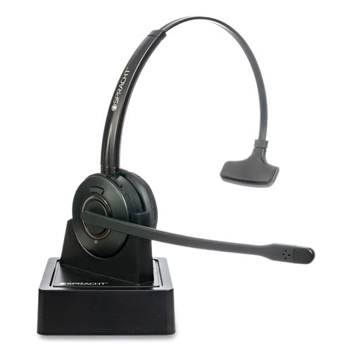 Zum Maestro Bluetooth Monaural Over The Head Headset, Black