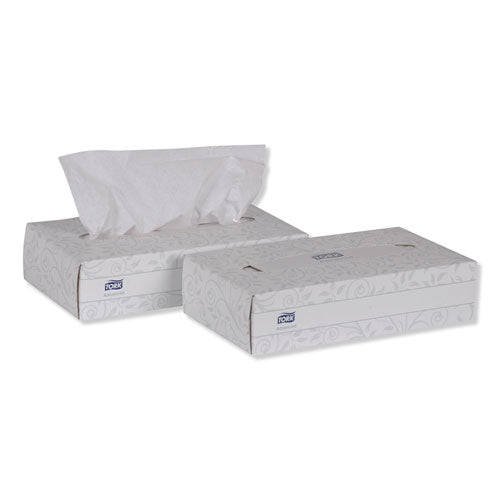 Advanced Facial Tissue, 2-ply, White, Flat Box, 100 Sheets/box, 30 Boxes/carton
