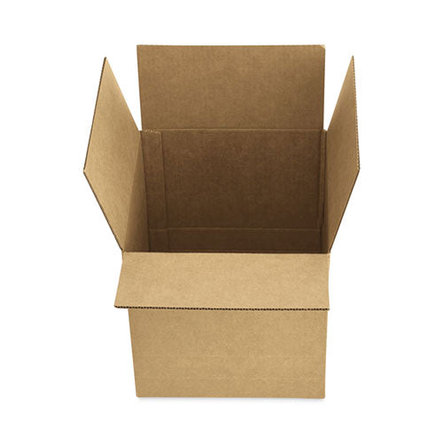 Fixed-depth Brown Corrugated Shipping Boxes, Regular Slotted Container (rsc), X-large, 12" X 18" X 6", Brown Kraft, 25/bundle