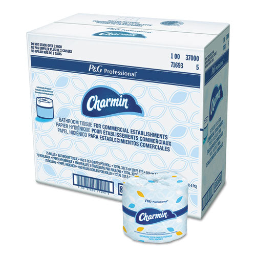 Commercial Bathroom Tissue, Septic Safe, 2-ply, White