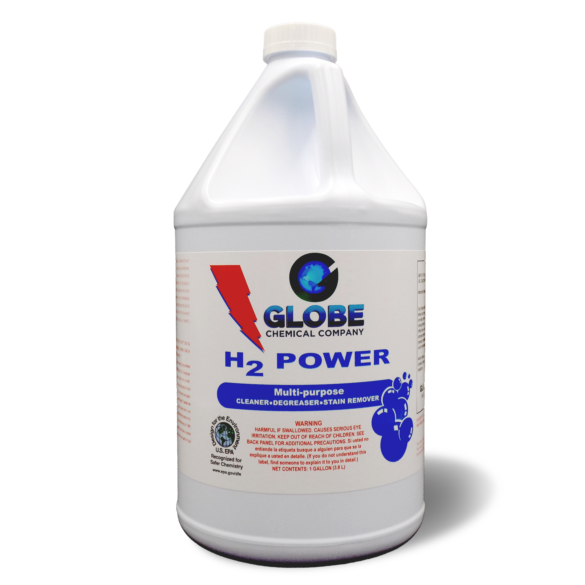 H2 Power, Multi-Purpose Cleaner, Degreaser, Stain Remover – Globe ...
