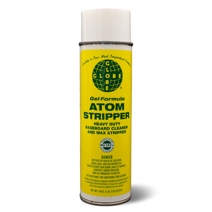 Atom Stripper, Heavy Duty Baseboard Cleaner & Wax Stripper