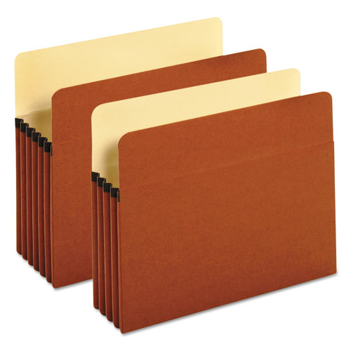 Redrope Expanding File Pockets, 3.5" Expansion, Legal Size, Redrope, 25/box