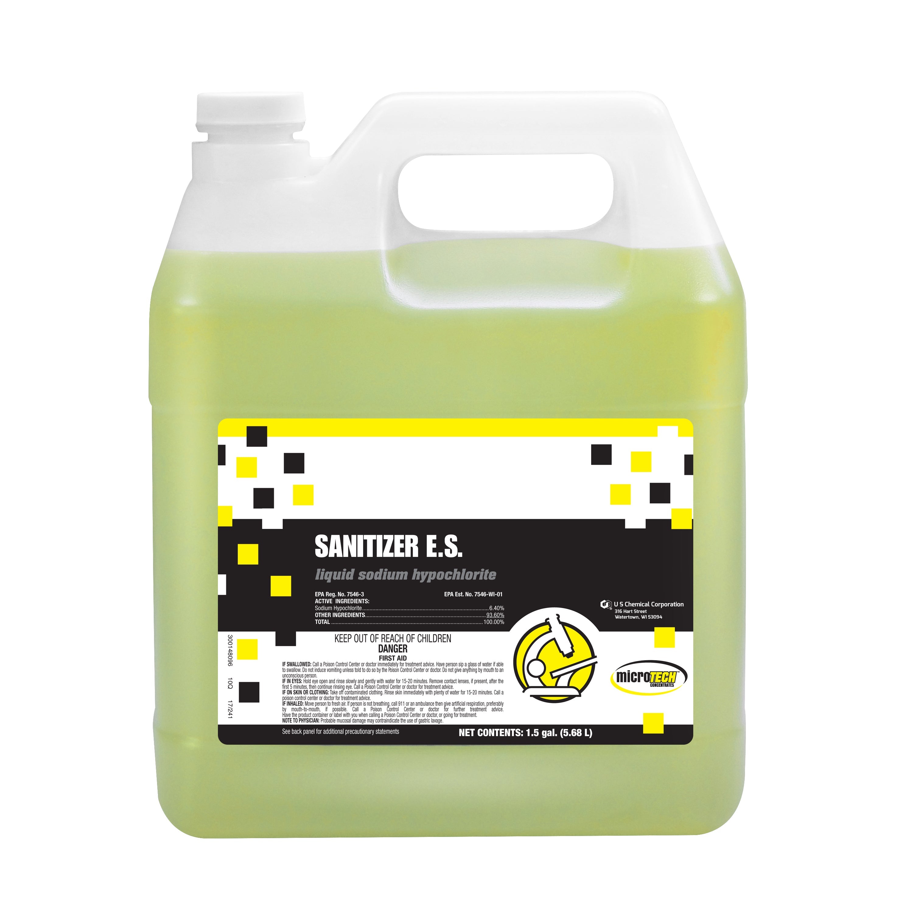 microTECH Sanitizer E.S. – Globe Chemical Company, Inc.