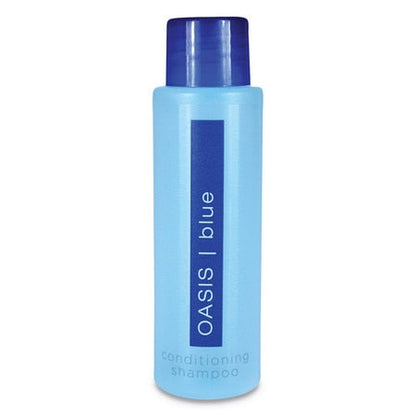 Oasis Blue Shampoo Bottle