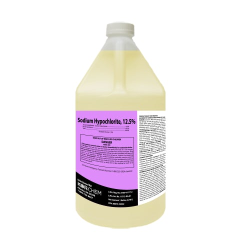 Sodium Hypochlorite, 12.5% Industrial Bleach & Sanitizer