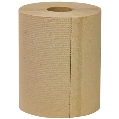 Paper Towel Roll, Hardwound, 8" x 800', Natural