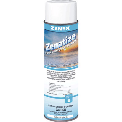 Zenatize Foam Disinfectant Cleaner